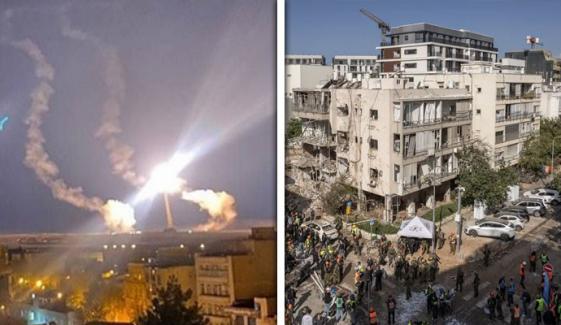 تل ابیب پر حملے، 200 اسرائیلی زخمی، ایران کی آبنائے باب المندب میں نیا محاذ کھولنے کی وارننگ