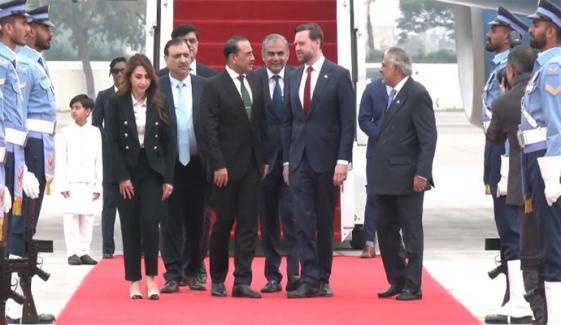 جنگ بندی مذاکرات: نائب امریکی صدر جے ڈی وینس اسلام آباد پہنچ گئے، ایرانی وفد پہلے ہی موجود