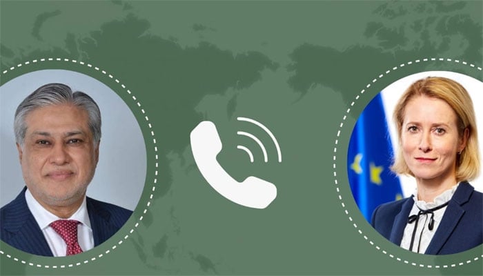 یورپی خارجہ امور چیف کا اسحاق ڈار سے رابطہ، مشرق وسطیٰ کی صورتحال پر تشویش