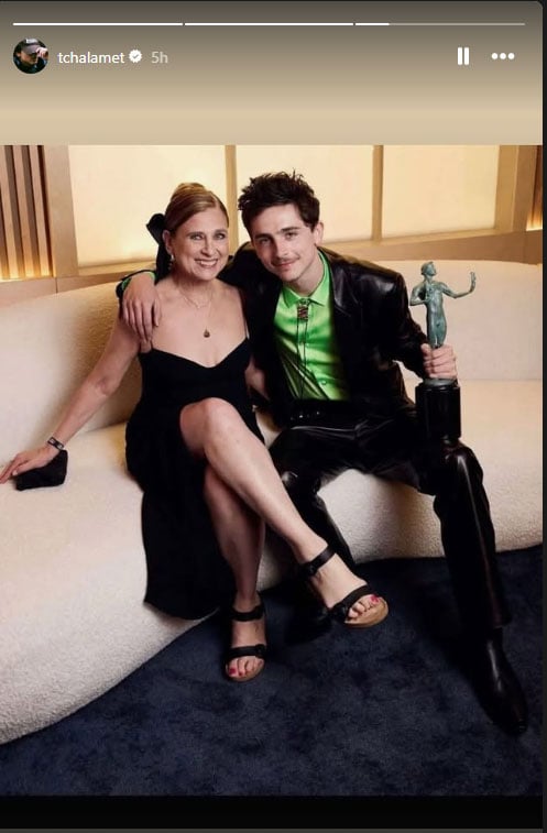 Timothee Chalamet ditches Kylie Jenner as his Actor Awards red carpet date