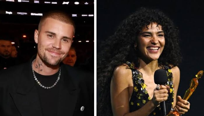 Justin Bieber gives heartfelt nod to Olivia Dean after her four BRIT wins