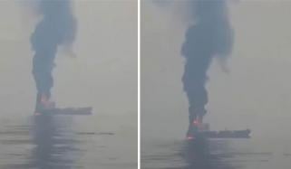 ایران کا آبنائے ہرمز میں آئل ٹینکر پر حملہ، خطے میں کشیدگی مزید بڑھ گئی