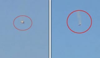 کویت میں امریکی لڑاکا طیارہ گرگیا