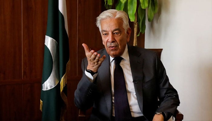 وزیرِ دفاع خواجہ محمد آصف---فائل فوٹو