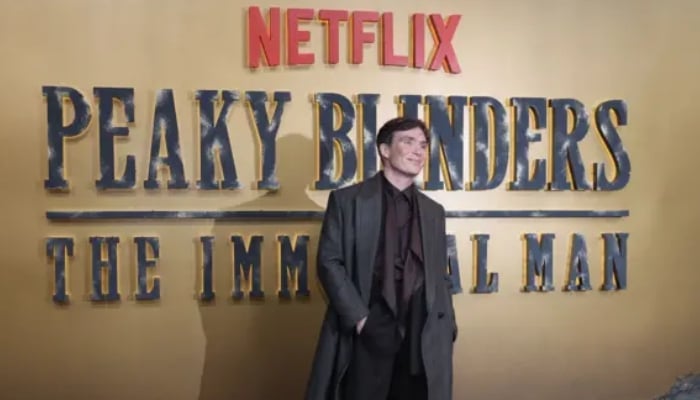 Cillian Murphy brings Tommy Shelby back at Peaky Blinders film premiere