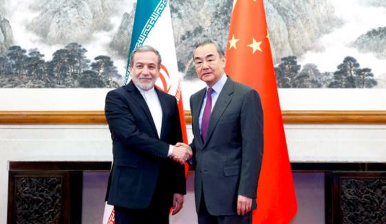 چین کی ایران کو بھرپور حمایت کی یقین دہانی