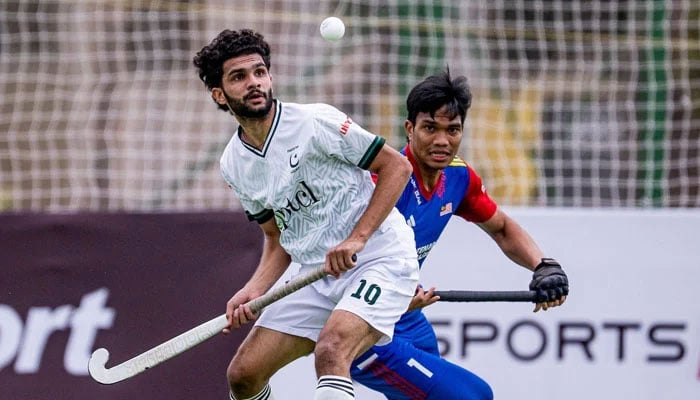 پاکستان ہاکی ٹیم ورلڈ کپ کوالیفائی سے ایک قدم کی دوری پر