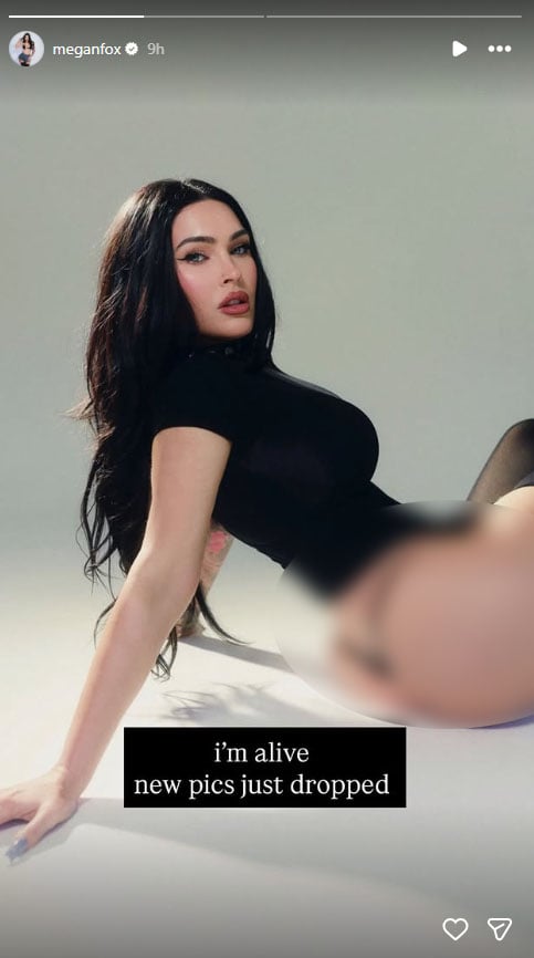 Megan Fox finally addresses fans accusation regarding her Instagram photos being a clone