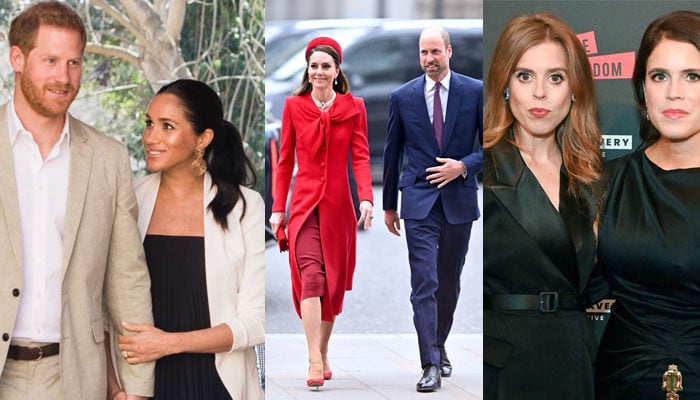 Prince Harry, Meghan Markle support William, Kates big move against Beatrice, Eugenie