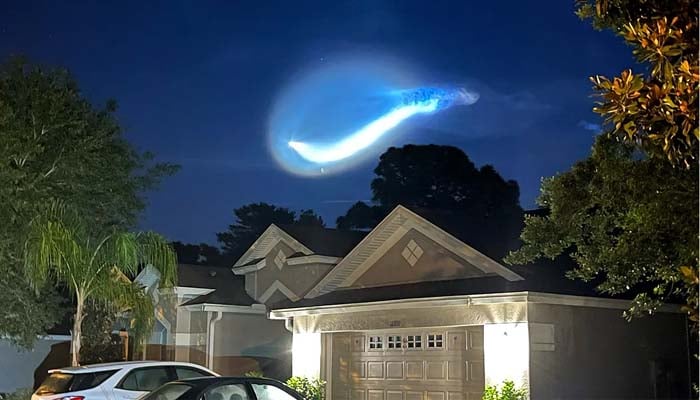 SpaceX launch creates illuminating jellyfish spectacle across Florida sky