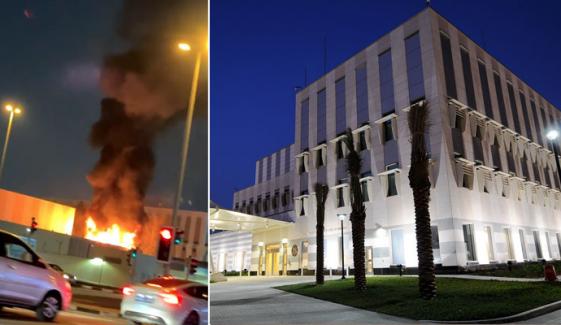 دبئی میں امریکی قونصل خانے پر ڈرون طیارے سے حملہ