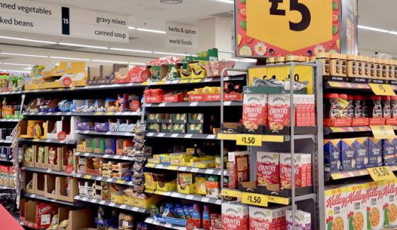 برطانیہ:  گروسری کی قیمتوں میں اچانک بڑا اضافہ ریکارڈ