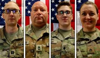 ایران سے جنگ میں ہلاک 6 میں سے 4 امریکی فوجیوں کی شناخت ظاہر