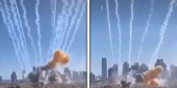 ایرانی میزائلوں کی گونج، تل ابیب کی فضا لرزا دینے والی فوٹیج منظرِ عام پر