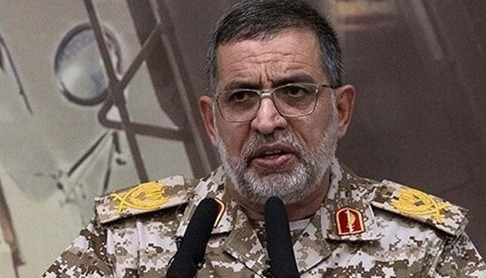 ایرانی پاسدارانِ انقلاب (IRGC) کے ترجمان بریگیڈیئر جنرل علی محمد نائینی —فائل فوٹو