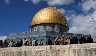ایران کشیدگی، اسرائیل نے مسجدِ اقصیٰ میں جمعے کی نماز پر پابندی لگا دی