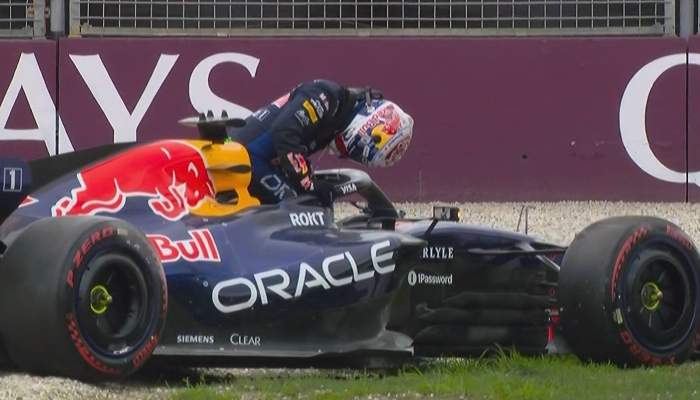 Max Verstappen breaks silence after shock crash at Australian GP qualifying