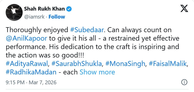 Shah Rukh Khan and Anil Kapoor are set to star in ‘King’