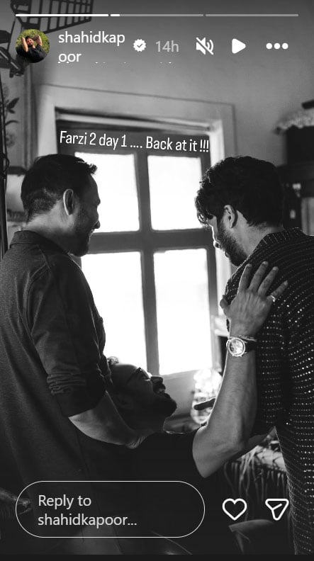 Shahid Kapoor drops major update on ‘Farzi’ Season 2
