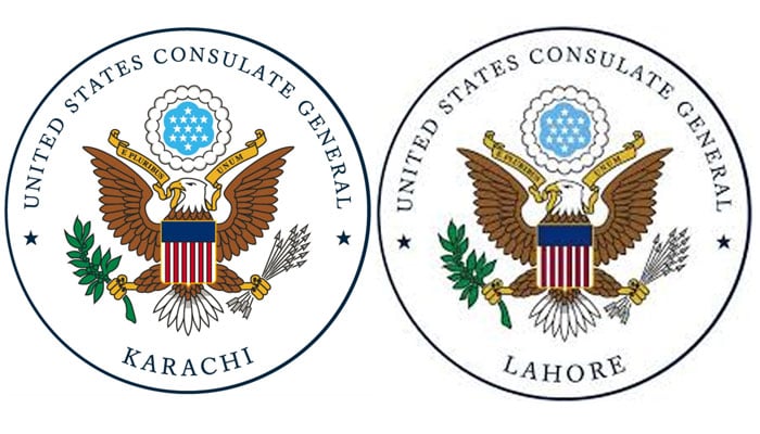 لاہور اور کراچی میں امریکی قونصلیٹ سروسز معطل