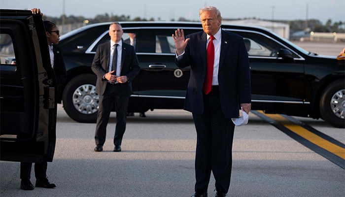 ڈونلڈ ٹرمپ : فوٹو اے ایف پی