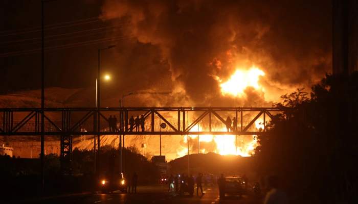 Israels strike on Iran oil depot triggers ‘first disagreement’ with US in war