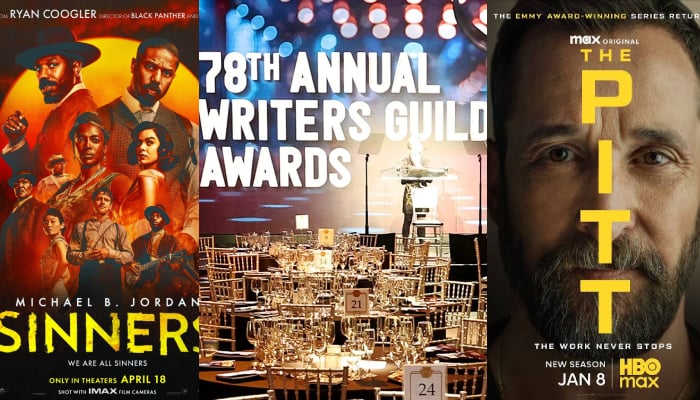Writers Guild Awards 2026 winner list: Sinners and The Pitts bag major honors