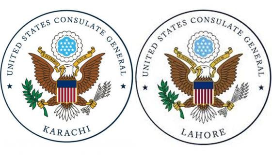 لاہور اور کراچی میں امریکی قونصلیٹ سروسز معطل