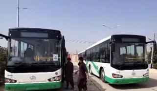 تربت میں پیپلز بس سروس کا باقاعدہ آغاز