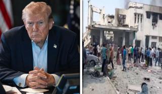 امریکی اخبار نے بچیوں کے اسکول پر ایران کے حملے کا ٹرمپ کا دعویٰ غلط ثابت کردیا