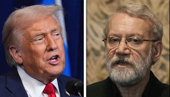 ایرانی عوام ٹرمپ کی کھوکھلی دھمکیوں سے نہیں ڈرتے، علی لاریجانی