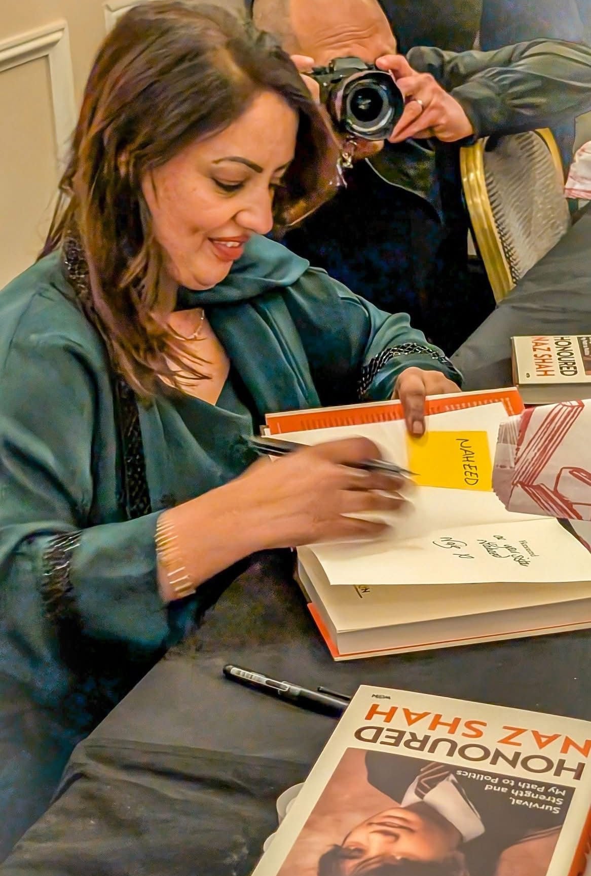 ناز شاہ کی یادداشتوں کی کتاب کی تقریب، کہانی حوصلے اور امید کی