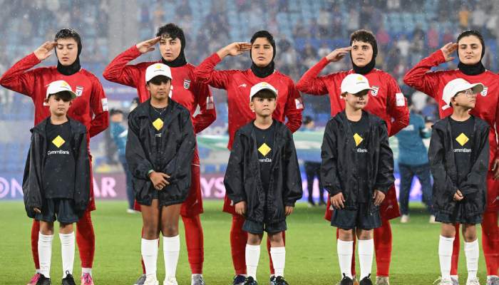 Iranian women footballers granted asylum in Australia after anthem protest