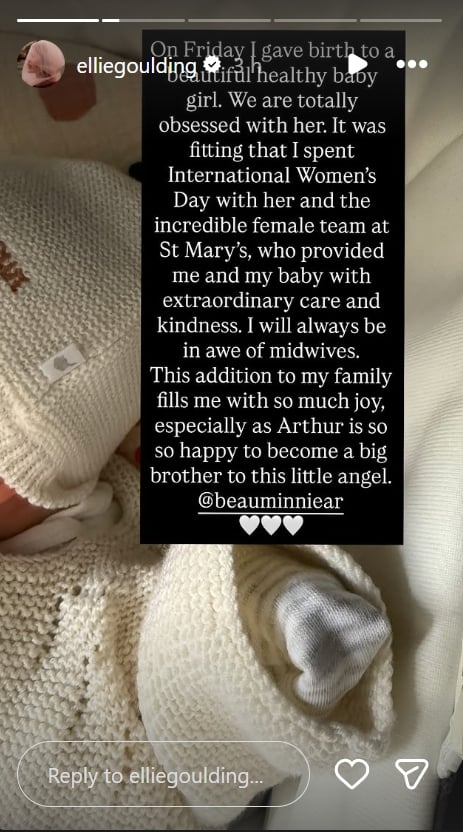 picture credit: Ellie Goulding/ Instagram