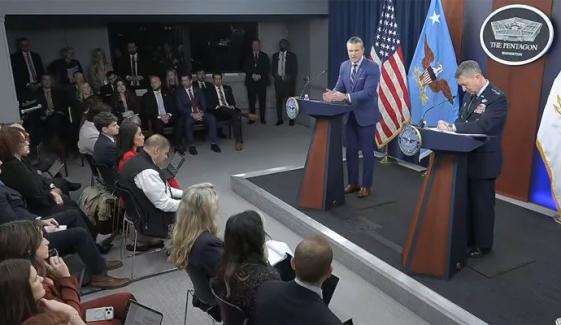 آج شدید ترین حملوں کا دن ہوگا، امریکی وزیر جنگ