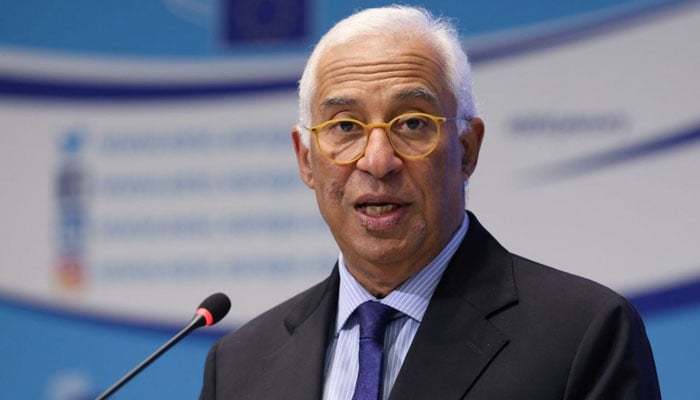 یورپی یونین کونسل کے صدر انتونیو کوسٹا— فائل فوٹو