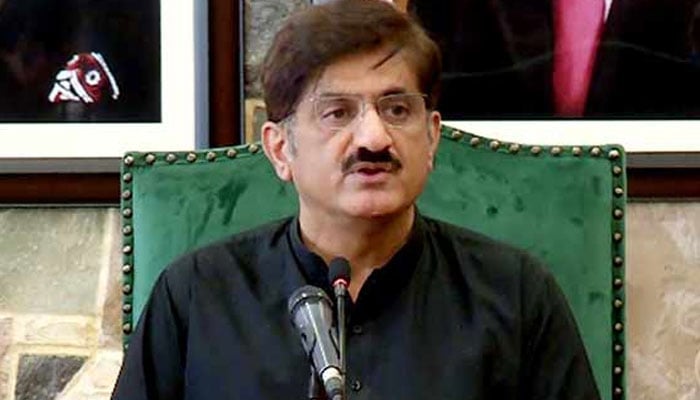 وزیرِاعلیٰ سندھ سید مراد علی شاہ — فائل فوٹو