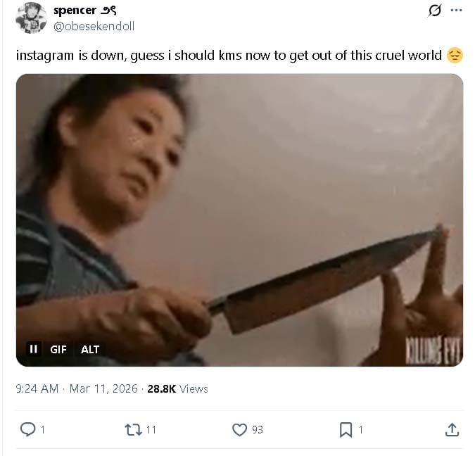 Is Instagram down right now? Users experience widespread outage