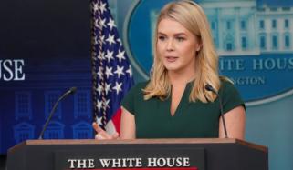 ‏ ٹرمپ پُر اعتماد ہیں، ایران جنگ کے اہداف تیزی سے حاصل کرلیے جائیں گے، ترجمان وائٹ ہاؤس