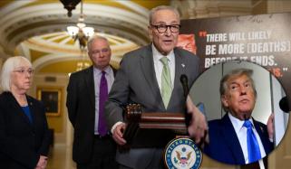 اقلیتی رہنما چک شومر نے ٹرمپ کو جھوٹا قرار دیدیا