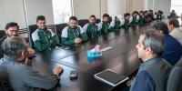 محسن نقوی سے ہاکی ٹیم کے کپتان کی قیادت میں کھلاڑیوں کی ملاقات