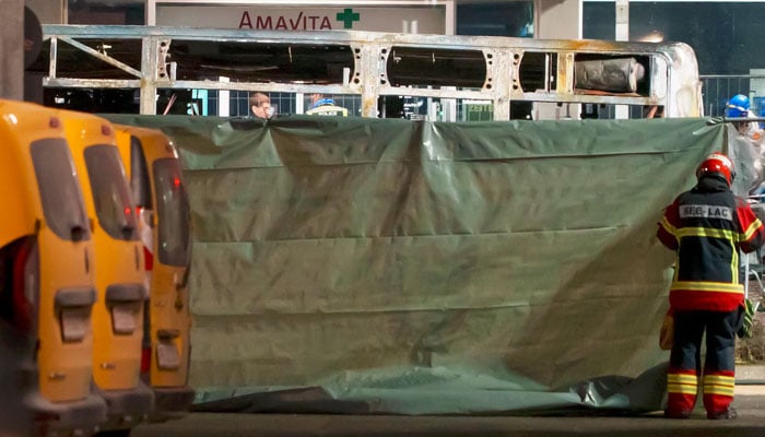 سوئزر لینڈ: پوسٹل سروس بس میں آتشزدگی، 6 افراد ہلاک