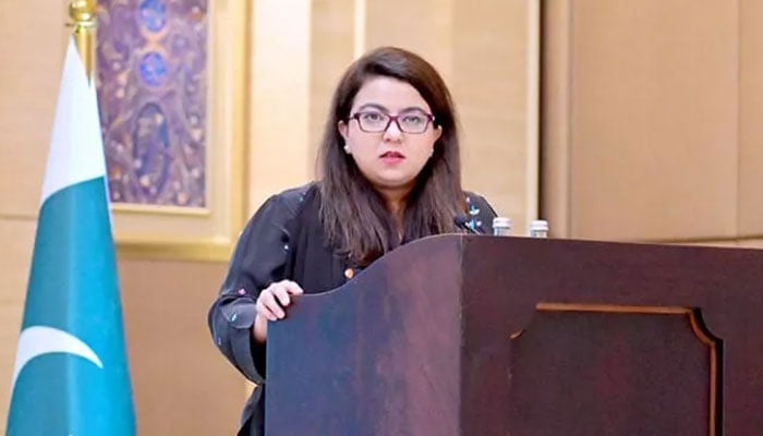 وزیرِ مملکت برائے آئی ٹی شزا فاطمہ خواجہ—فائل فوٹو