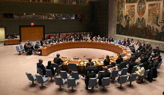 یو این سلامتی کونسل میں ایران کی جانب سے حملوں کیخلاف قرارداد منظور