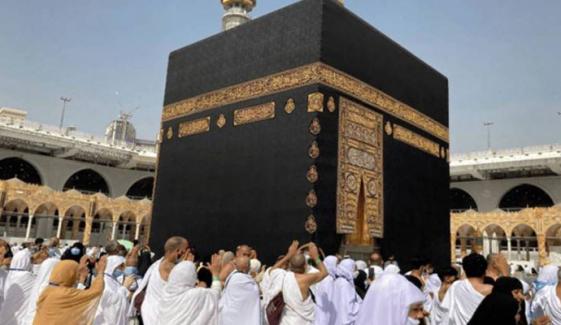 عازمین حج کے ویزے لگانے کا مرحلہ جاری