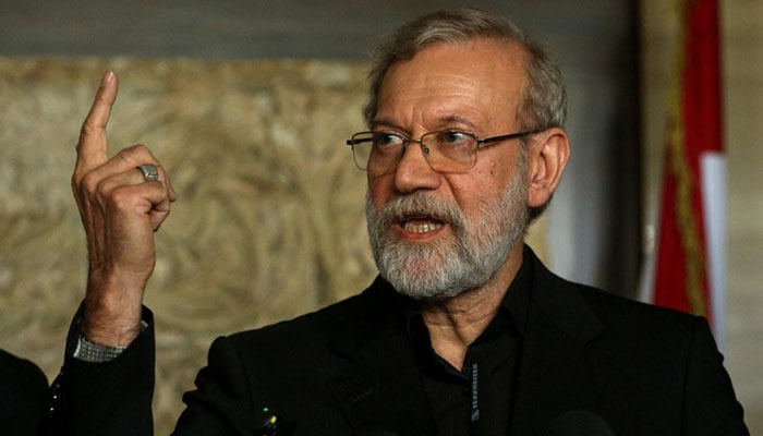 علی لاریجانی---فوٹو بشکریہ بین الاقوامی میڈیا