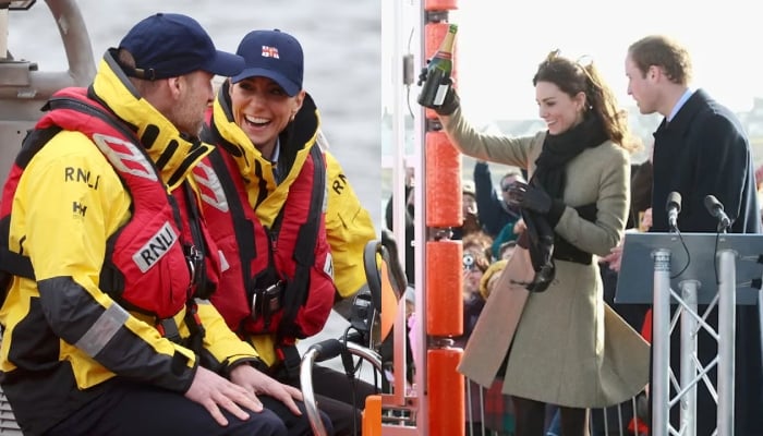 Palace revisits Kate Middletons early royal outing after new RNLI trip with William