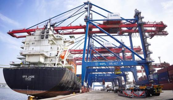 کراچی پورٹ سے UAE کیلئے نئی فیڈر سروس کا آغاز