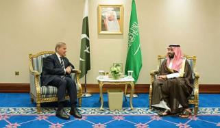 وزیراعظم کی محمد بن سلمان سے ملاقات، سعودی عرب کے ساتھ مکمل یکجہتی کا اعادہ