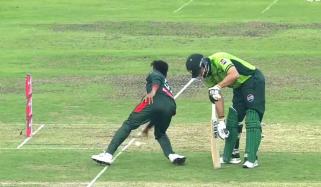 دوسرے ون ڈے میں سلمان علی آغا کا متنازع رن آؤٹ